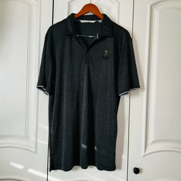 Travis Mathew Golf Men's Dark Gray Polo Shirt Size XL - Picture 1 of 7